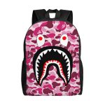 Plecak szkolny Bape Shark Camo Unisex, torba na książki, codzienny plecak dzienny Other | Sklep EMPIK.COM