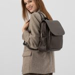 Ciemnobrązowy skórzany plecak miejski 80082 52 | Sklep online Wojas.pl