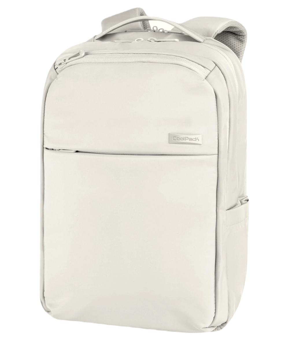 elegancki-plecak-na-laptopa-078uwl.png Plecak na laptop 15,6 cala CoolPack BOLT do pracy GREY SZARY ECRU biznes - obrazek 1