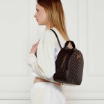 Leather backpack LOVE CLICK CLASSIC