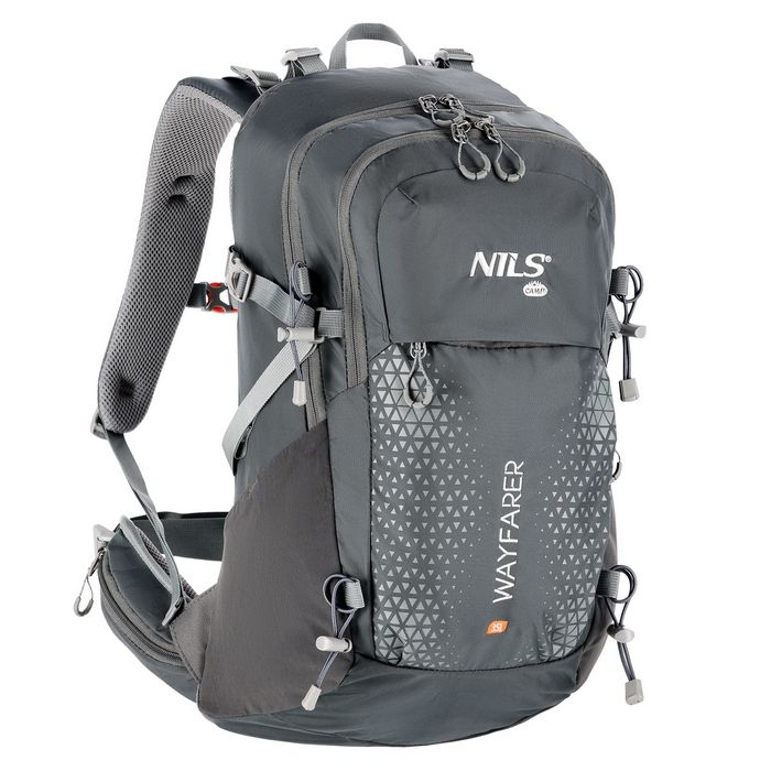 plecak-35l-186vso-1.jpg Plecak turystyczny z stelażem 35L NILS CAMP WAYFARER NC1925 Grey - obrazek 1