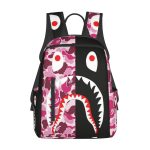 Bape Face Shark Casual Daypack Student Satchel Polska | Ubuy