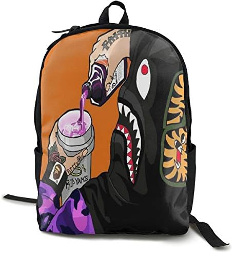 plecak-bape-758bam-1.jpg Bape plecak, plecak dzienny do szkoły, pracy i uczelni, sportowy z kieszenią na laptopa : Amazon.pl: Moda - obrazek 1