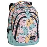 Modny plecak młodzieżowy CoolPack ART DECO twarze DRAFTER CP 17"