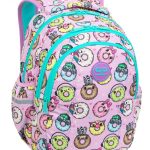 Plecak dla dziewczynki do 1 klasy CoolPack HAPPY DONUTS pączki JOY S 21L