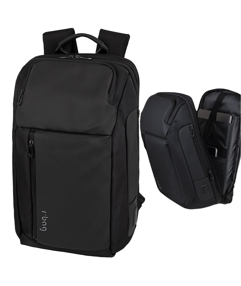 plecak-do-laptopa-754vpl-1.jpg Plecak do pracy męski r bag Bralt czarny na laptopa 15,6 cali port USB - obrazek 1
