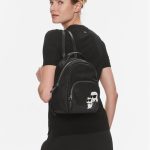 Plecak KARL LAGERFELD 240W3075 Czarny | Eobuwie.com.pl