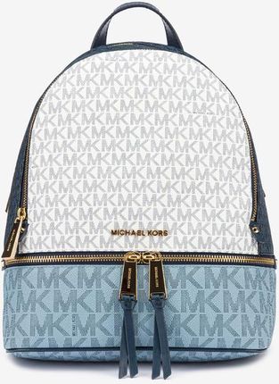 plecak-mk-093kif-1.jpg Michael Kors Rhea Medium Plecak Niebieski Biały Ceny i opinie Ceneo.pl - obrazek 1