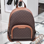 MICHAEL KORS JAYCEE MEDIUM ZIP POCKET BACKPACK MK SIGNATURE COLOR VARIATIONS | eBay