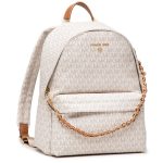 Plecak MICHAEL Michael Kors Slater 30T0G04B6B Biały | Eobuwie.com.pl