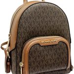 Michael Kors Jaycee Mini plecak MK marki XS Cabrio, br?zowy, Mini : Amazon.pl: Moda