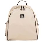 Plecak Damski MONNARI BAG1350 Szary Elegancki Miejski Plecaczek
