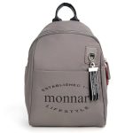 Plecak damski Monnari pękaty szary BAG2140