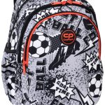 Plecak szkolny dla pierwszoklasisty Coolpack Grey Ball Joy S 21L
