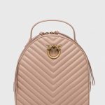 Pinko plecak damski skórzany Answear Exclusive beżowy 102530 A0GK | Answear.com