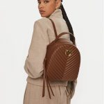 Plecak PINKO Love Click Classic Backpack . AI 24 25 PLTT 102530 A1J2 Brązowy | Eobuwie.com.pl