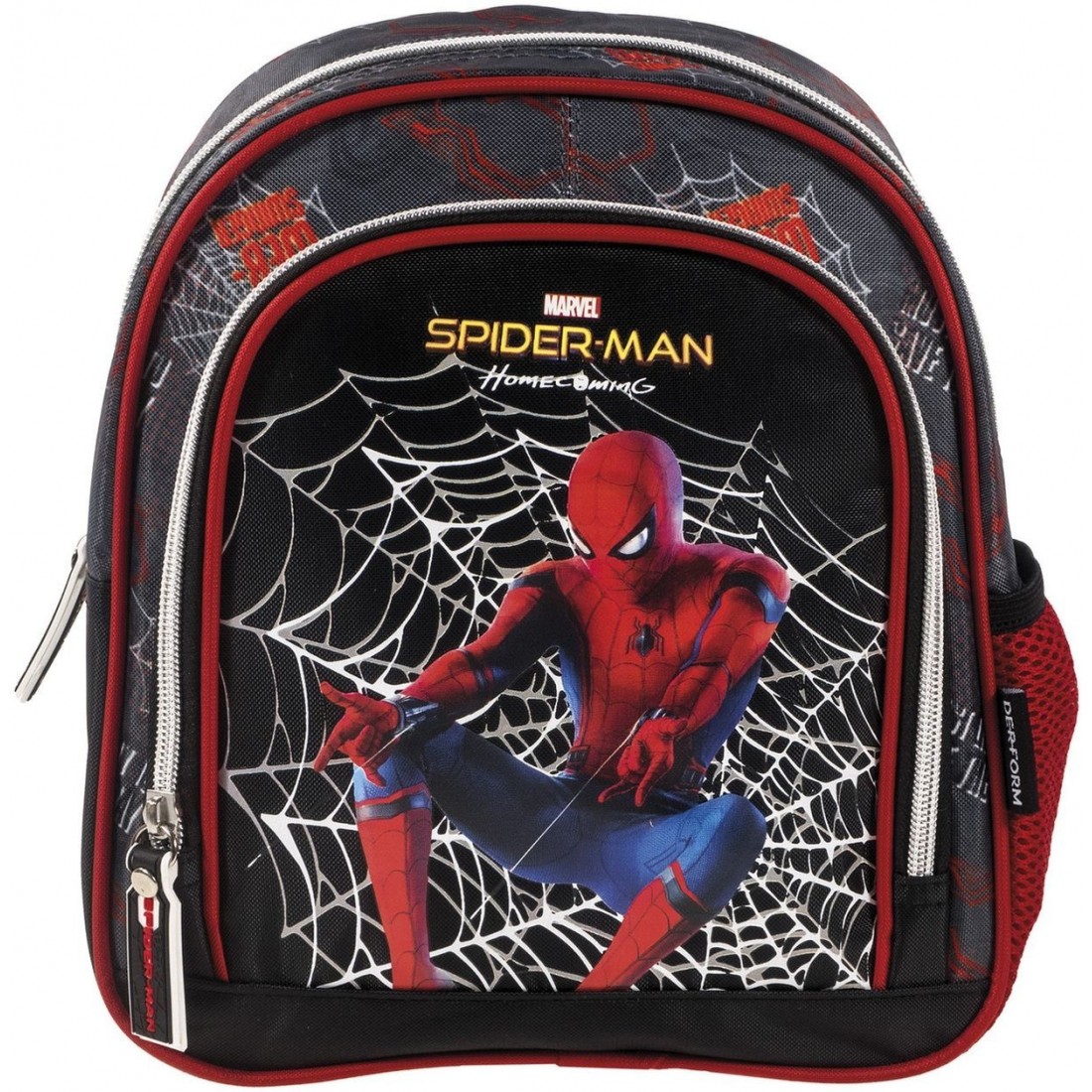 plecak-spiderman-442ron-1.jpg Mały plecak SPIDERMAN dla chłopca czarny plecak tornister.pl - obrazek 1