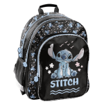 Plecak STITCH szkolny PASO klasa 1 3 dla dziewczynki czarny błętkiny