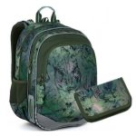 Topgal Plecak piórnik Dino 2w1 klasa 1 3 ELLY 22015