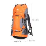 60L Wodoodporny plecak turystyczny Camping Wspinaczka górska Plecak rowerowy Outdoor Sport Bag with