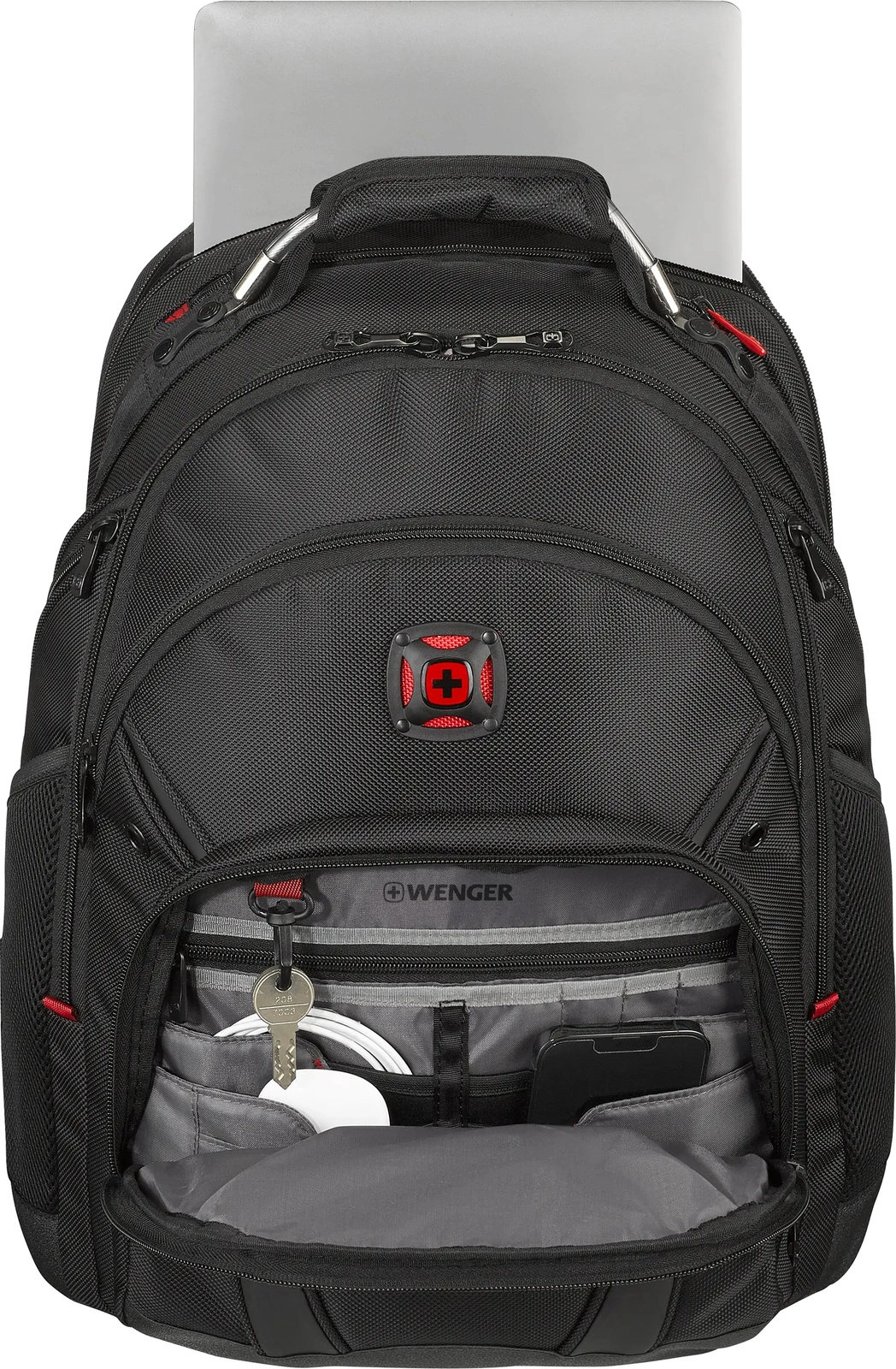 plecak-wenger-010egg.webp Plecak na laptopa do 16" Wenger Synergy Ballistic Black - obrazek 1