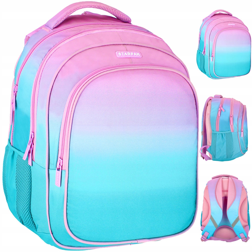 plecaki-mlodziezowe-dla-dziewczyn-501jyz.jpg PLECAKI DO 4 KLASY Wyprawka SZKOLNA Plecak Szkolny Ombre Mermaid STARPAK - obrazek 1