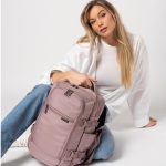 Puccini Easy Pack Plecak podróżny różowy Walizki.sklep.pl Bagaż, Walizki i torby podróżne, plecaki