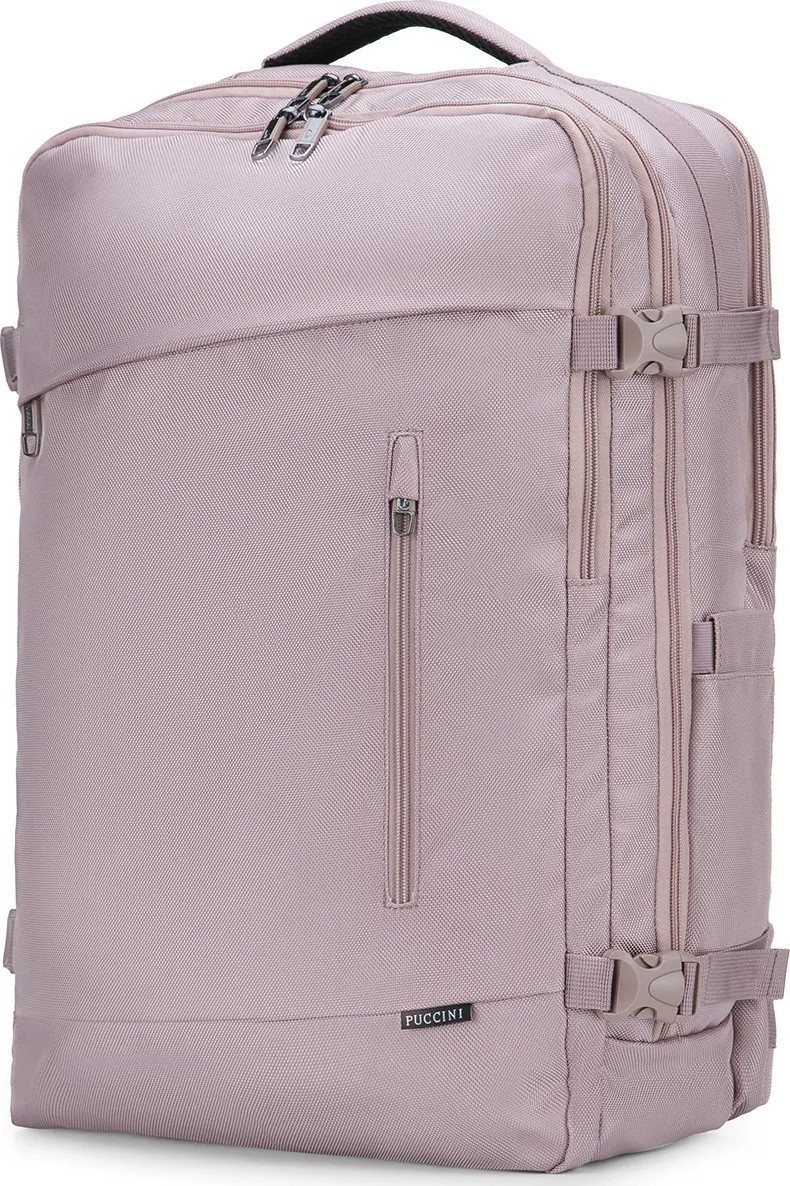plecaki-podrozne-439tgy.jpg Puccini Easy Pack Plecak podróżny różowy Walizki.sklep.pl Bagaż, Walizki i torby podróżne, plecaki - obrazek 1