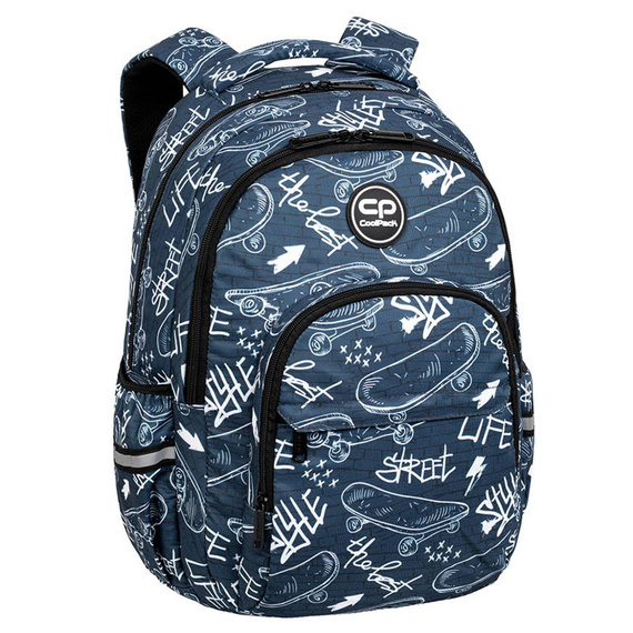 plecaki-szkolne-mlodziezowe-778yve.jpg Plecak młodzieżowy szkolny CoolPack Basic Plus Street Life F003697 Plecaki Plecaki szkolne Basic plus Wzory chłopięce Street Life Bestsellery Plecaki chłopięce Back to school CoolPack.pl - obrazek 1