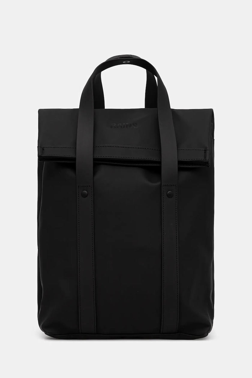 rains-plecak-769fjg-1.jpg Rains plecak 14330 Backpacks kolor czarny duży gładki | Answear.com - obrazek 1