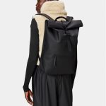 Plecak Rains Rolltop Rucksack W3 13320 Czarny | Eobuwie.com.pl