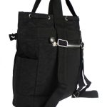 Praktyczny Plecak Torebka 2 w 1 BAG STREET 2247 CZARNY