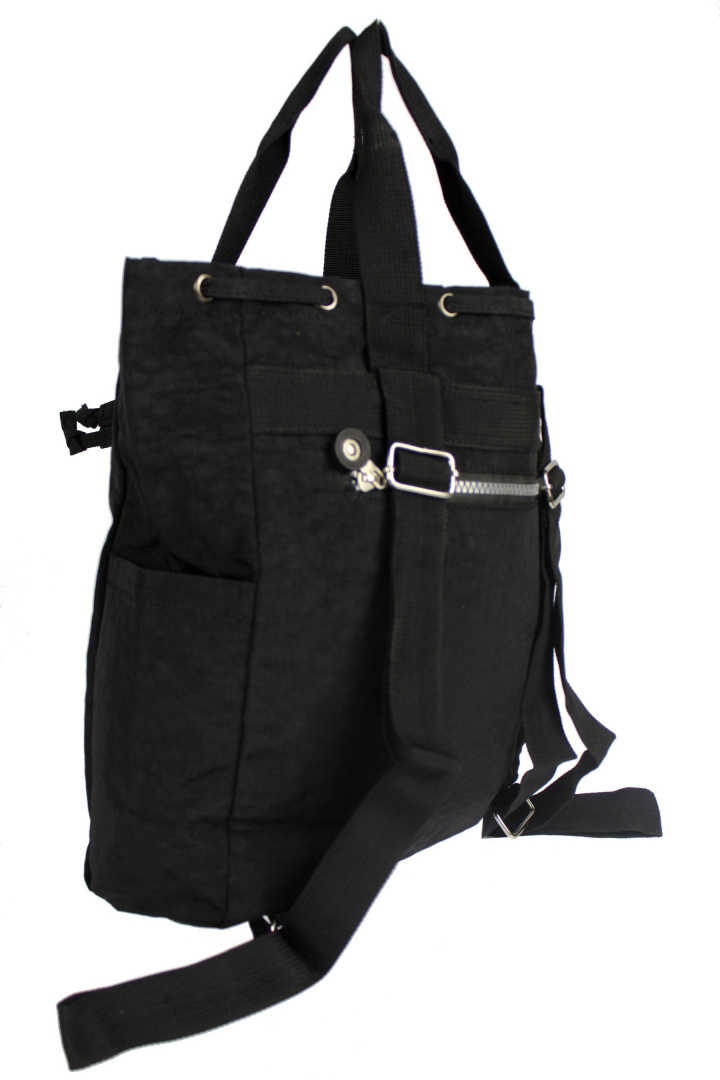 torba-plecak-2w1-damska-481gud-1.jpg Praktyczny Plecak Torebka 2 w 1 BAG STREET 2247 CZARNY - obrazek 1