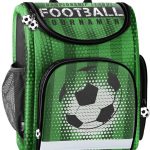 Tornister szkolny dla chłópca, piłka nożna, zielony, Paso Paso | Sklep EMPIK.COM