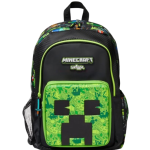 Duży plecak szkolny dla dzieci MINECRAFT tornister torba z usztywnieniem na plecy CREEPER tnt